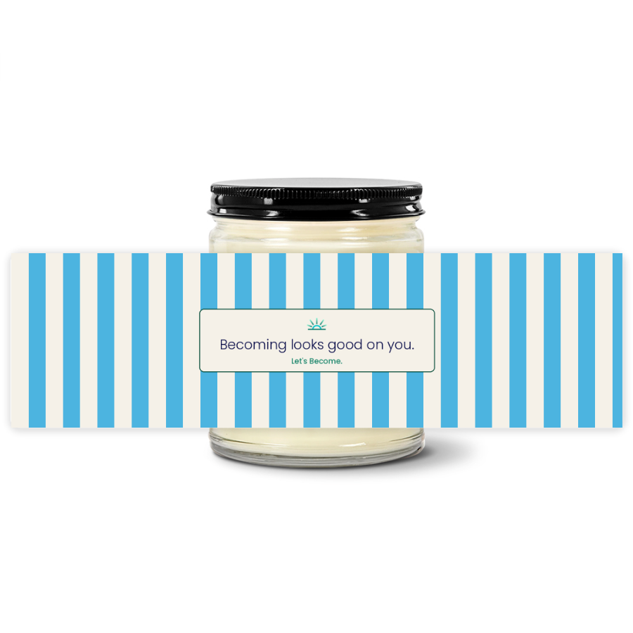 Turquoise Horizon — Cabana · Coast · Soy Candle