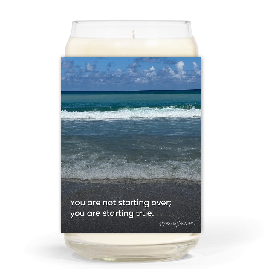 Rising Reflection — Starting True · Soy Candle