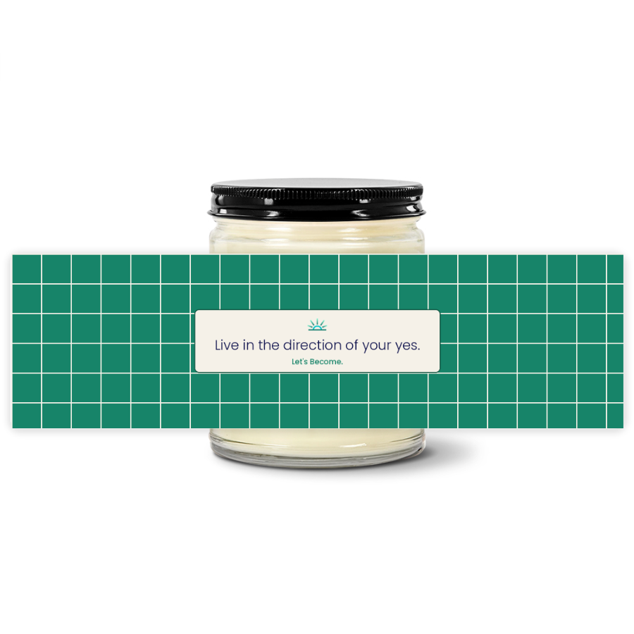 Turquoise Horizon — Windowpane · Jade · Soy Candle