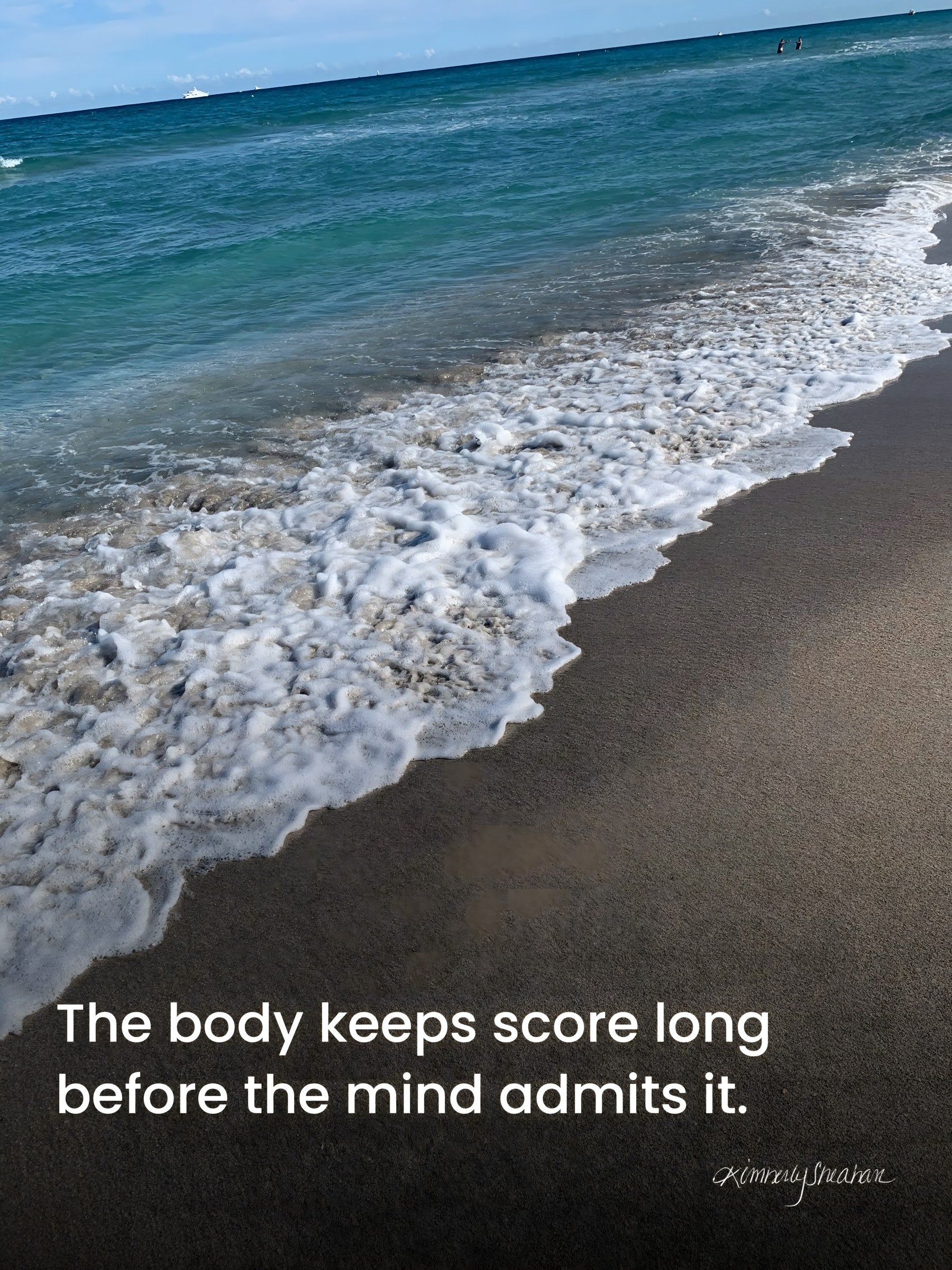 The Body Knows — Rising Reflection journal cover