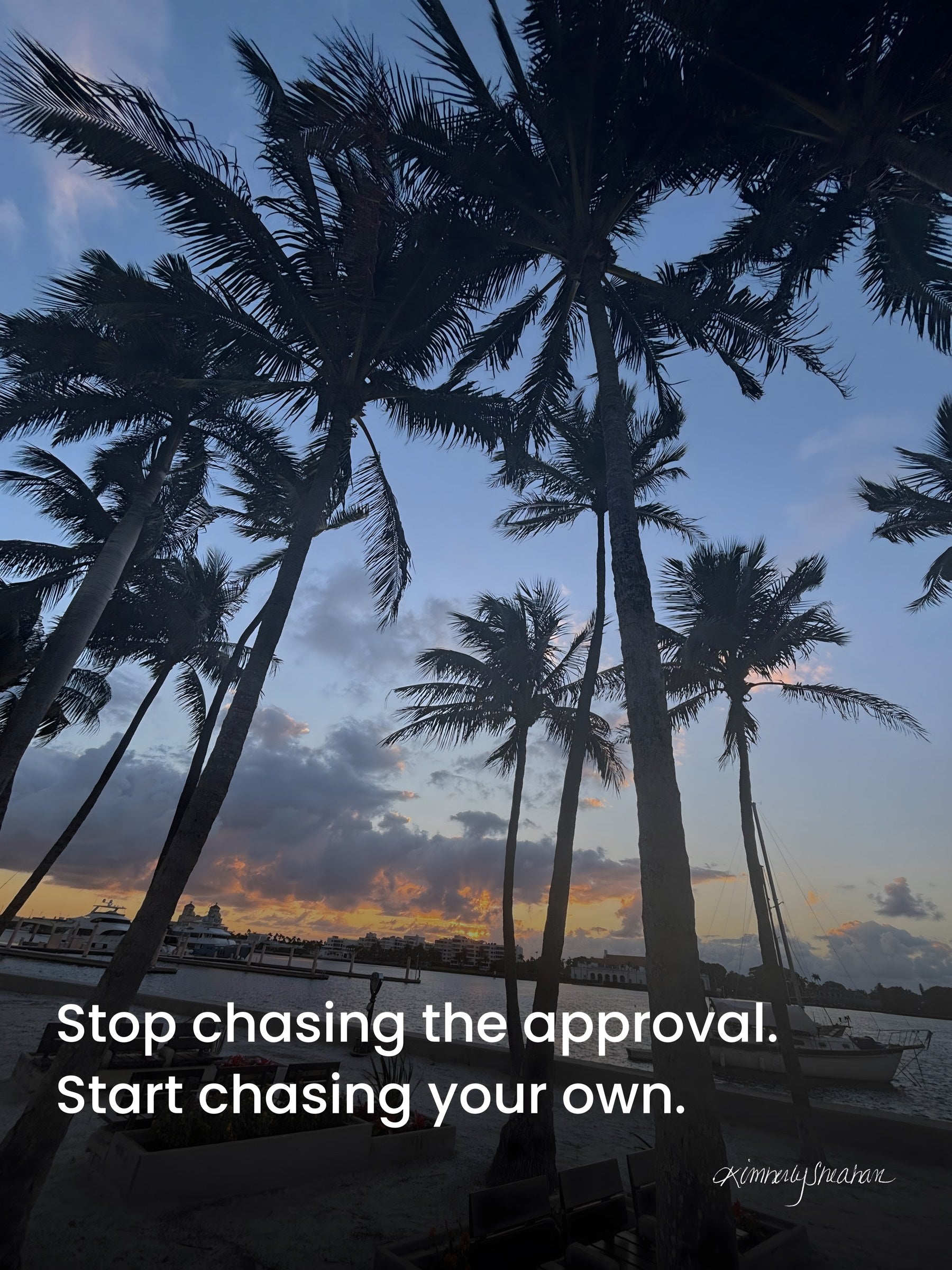 Your Own Approval — Rising Reflection journal cover